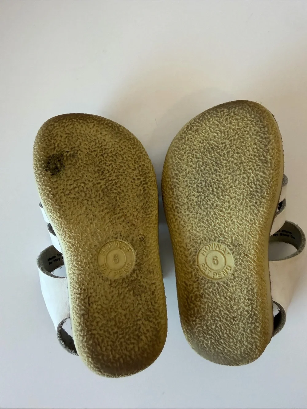Sun San Kids White Leather Fisherman Sandals with Buckle Strap toddler 6